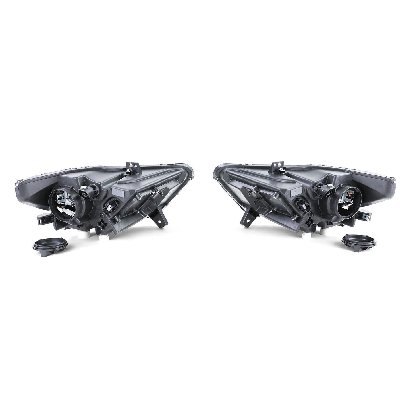 Coppia fari Bi Xenon cromati neri per Ford Mustang 6 Coupe Cabrio 14-17 AUTOELEGANCERICAMBI