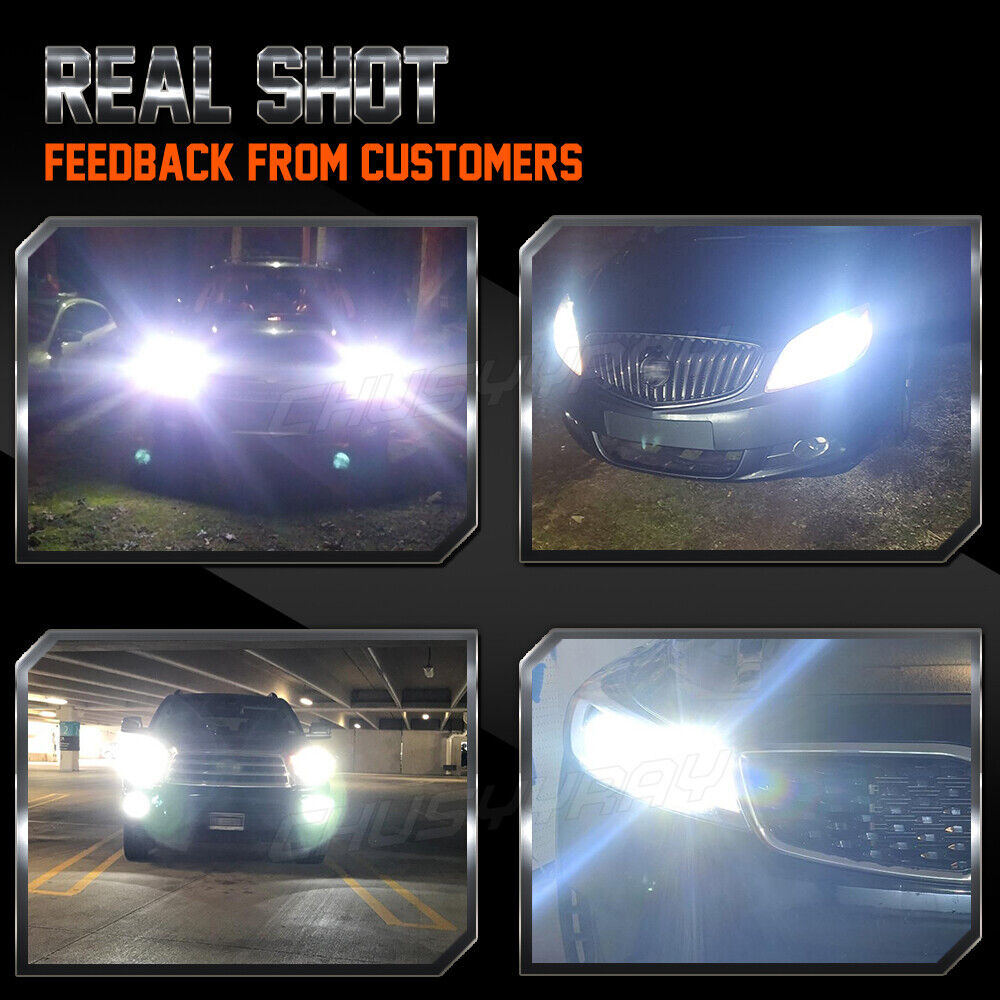 For Mazda 5 2007 2008 2009 -4x 9005 H7 LED Headlight H11 Fog Light Bulbs 6pcs 