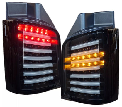 Luci posteriori LED luci posteriori per VW T5 bus 03-09 nero lobbano posteriore sinistro destro