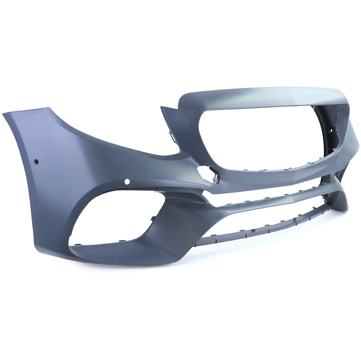 Paraurti sportivo con griglia del radiatore nero cromato per Mercedes Classe E W213 16-20