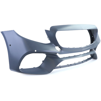 Paraurti sportivo con griglia del radiatore nero cromato per Mercedes Classe E W213 16-20