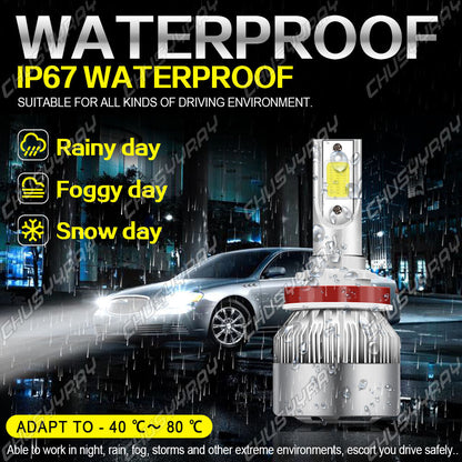 Per Toyota Highlander 2015-2019 6x LED Fari Fendinebbia Lampadine Combo Kit 6000