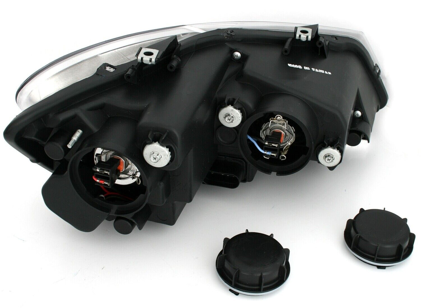 Set fari per VW Polo 6R / 6C con striscia rossa U-Tube LED