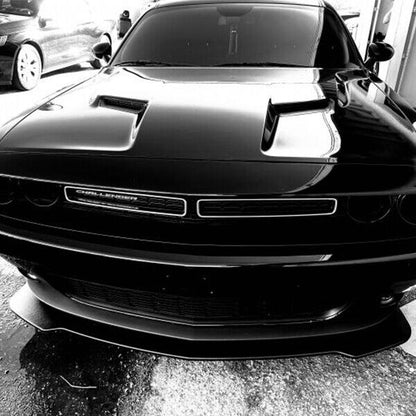 Front Spoiler Lip Spoiler Lip Fit For Dodge Challenger 2008-2020 