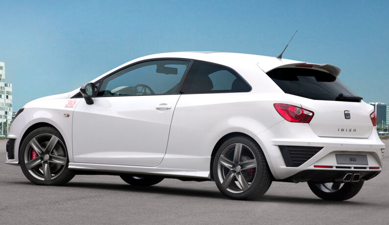 SOTTO MINIGONNE ADATTE PER SEAT IBIZA 6J IBIZA 6F IBIZA KJ 08-21 NERO LUCIDO