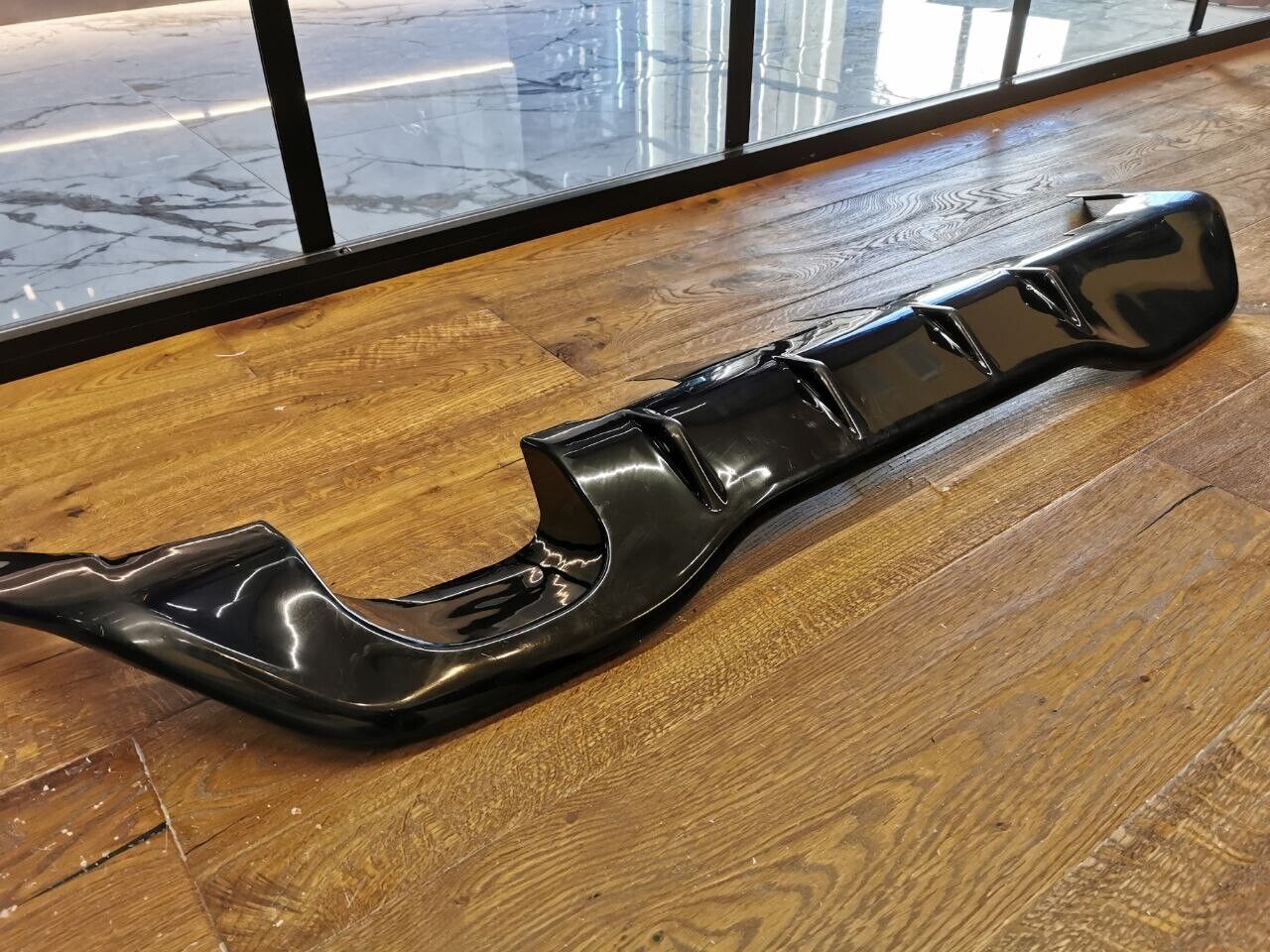 DIFFUSER SUITABLE FOR FORD PUMA ST-LINE 2019+ GLOSSY BLACK LOOK