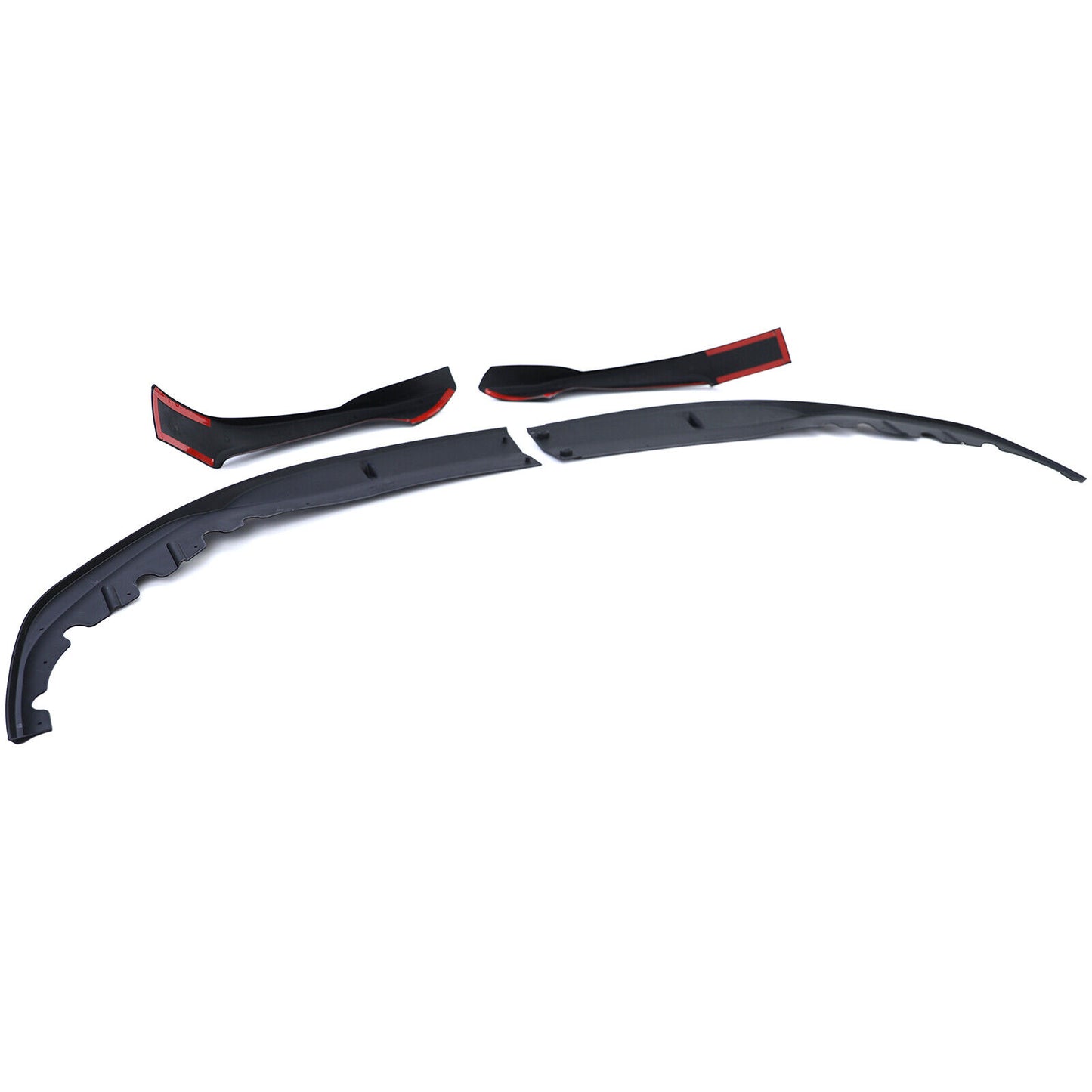Paraurti a labbro spoiler anteriore nero lucido aftermarket compatibile con BMW Serie 5 G30 G31