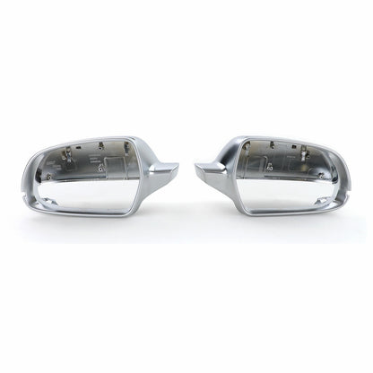 Calotte specchietti di ricambio argento opaco per AUDI A3 8P A4 8K B8 A5 8T 09-