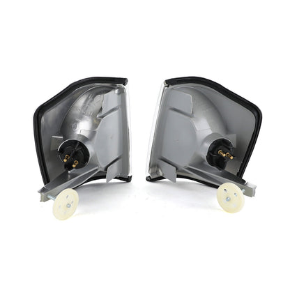 Indicatore di direzione in vetro trasparente cromato per Mercedes 190 W201 82-93