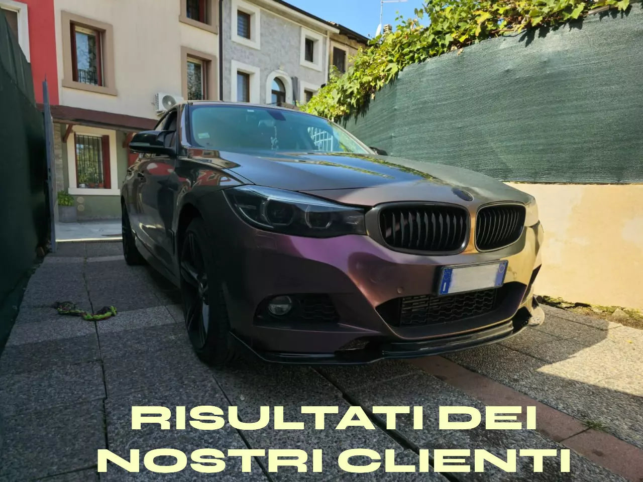 ✨SPLITTER NERO LUCIDO ADATTO PER BMW SERIE 3 GT F34 2012+ M SPORT LOOK HAMMAN ✨