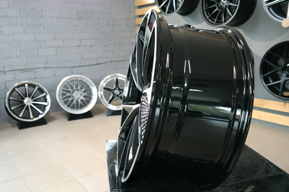 ADATTO PER Audi A5 A6 A7 A8 Q5 Q7 S-LINE CERCHI IN LEGA 22 inch 5x112 9.5J RS7