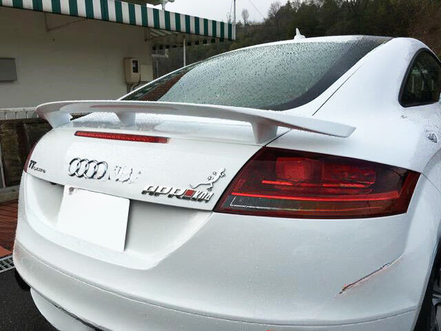 SPOILER suitable for AUDI TT 8J COUPÉ / ROADSTER (2006-2014) 