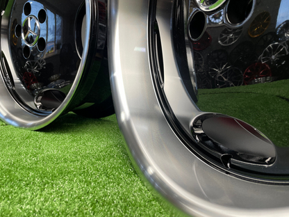 ADATTO per Mercedes E S Sl CL W124 CERCHI IN LEGA 18'' 5x112 Monoblocco AMG