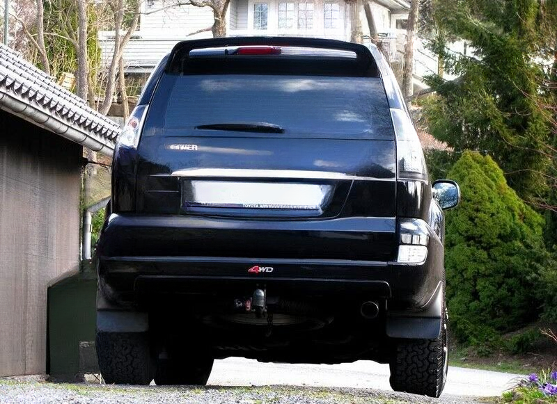 SPOILER ADATTO PER TOYOTA LAND CRUISER J12 120 125 2002-2010