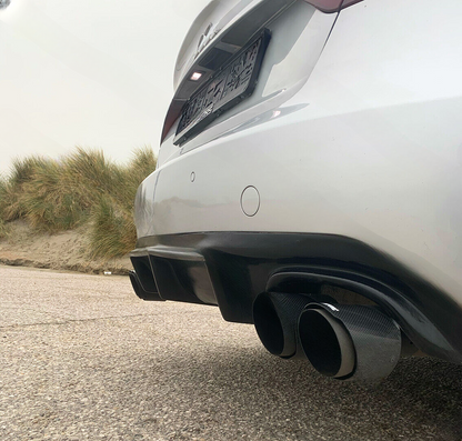 DIFFUSORE AUDI A5 SPORTBACK FACELIFT ( 2012-2016 )PER PARAURTI STANDARD