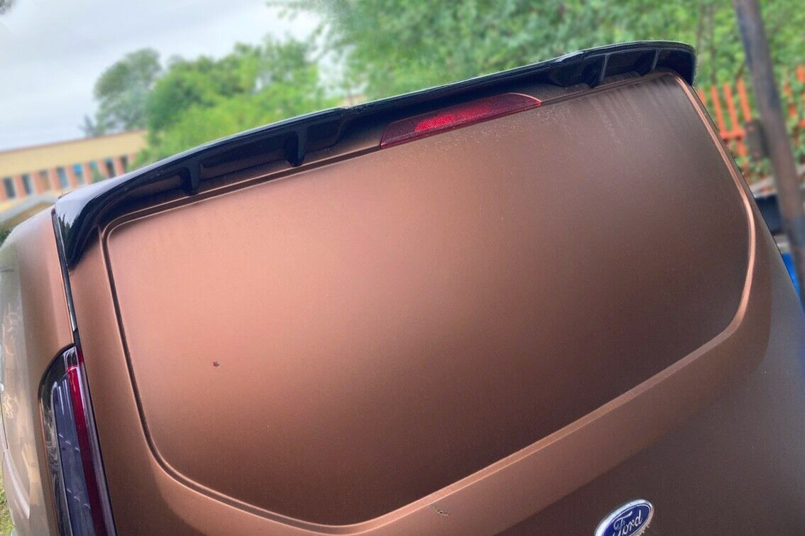 SPOILER PORTELLONE PERSONALIZZATO ADATTO PER FORD TRANSIT TOURNEO (2013-2023)