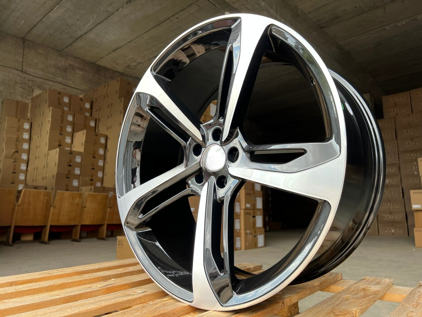ADATTO per Audi A4 A5 A6 A7 A8 S-Line CERCHI IN LEGA 22 inch 5x112 SQ7