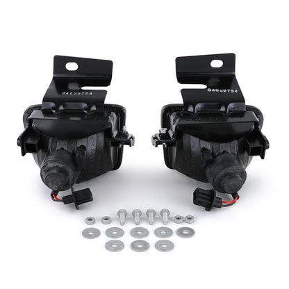 Fari fendinebbia in vetro trasparente fumé nero aftermarket compatibile con VW Golf 2 Jetta 2 83-92