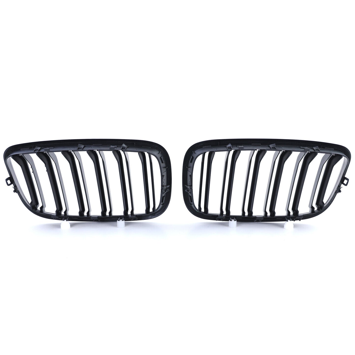 Griglia radiatore sportiva doppia barra performance opaca per BMW X5 E70 X6 E71-