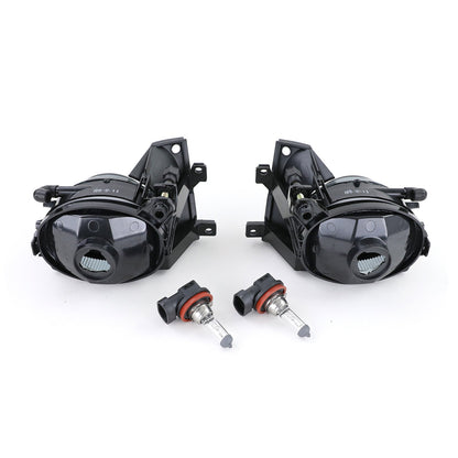 Fendinebbiain vetro trasparente Black Smoke Set aftermarket compatibile con BMW Serie 5 E39 00-04