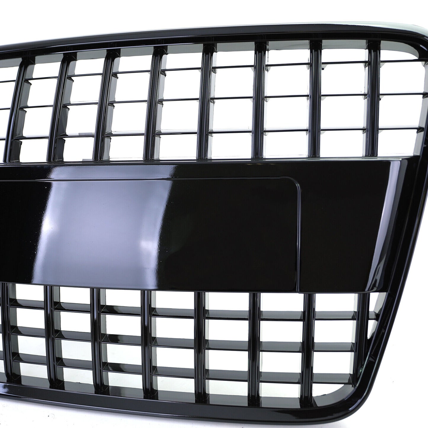 Honeycomb Sport Radiator Grille Without Emblem Gloss Black for Audi Q7 4L 05-09 