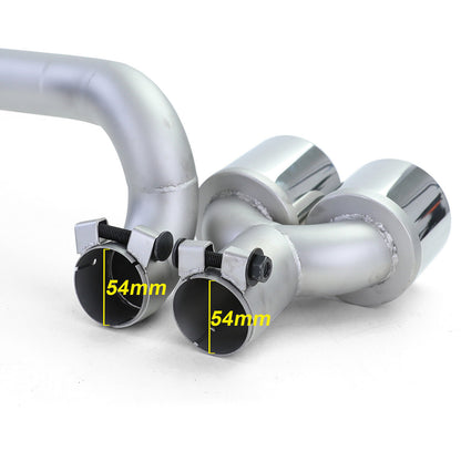 Conversione look sportivo duplex per terminale di scarico adatto per BMW F10 F11 520 525 528 530