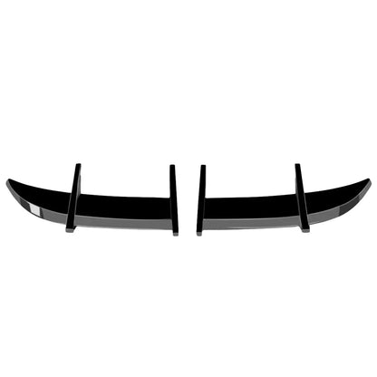 🤩Kit spoiler  nero lucido adatto per  VW Golf MK7 GTD GTI R🤩