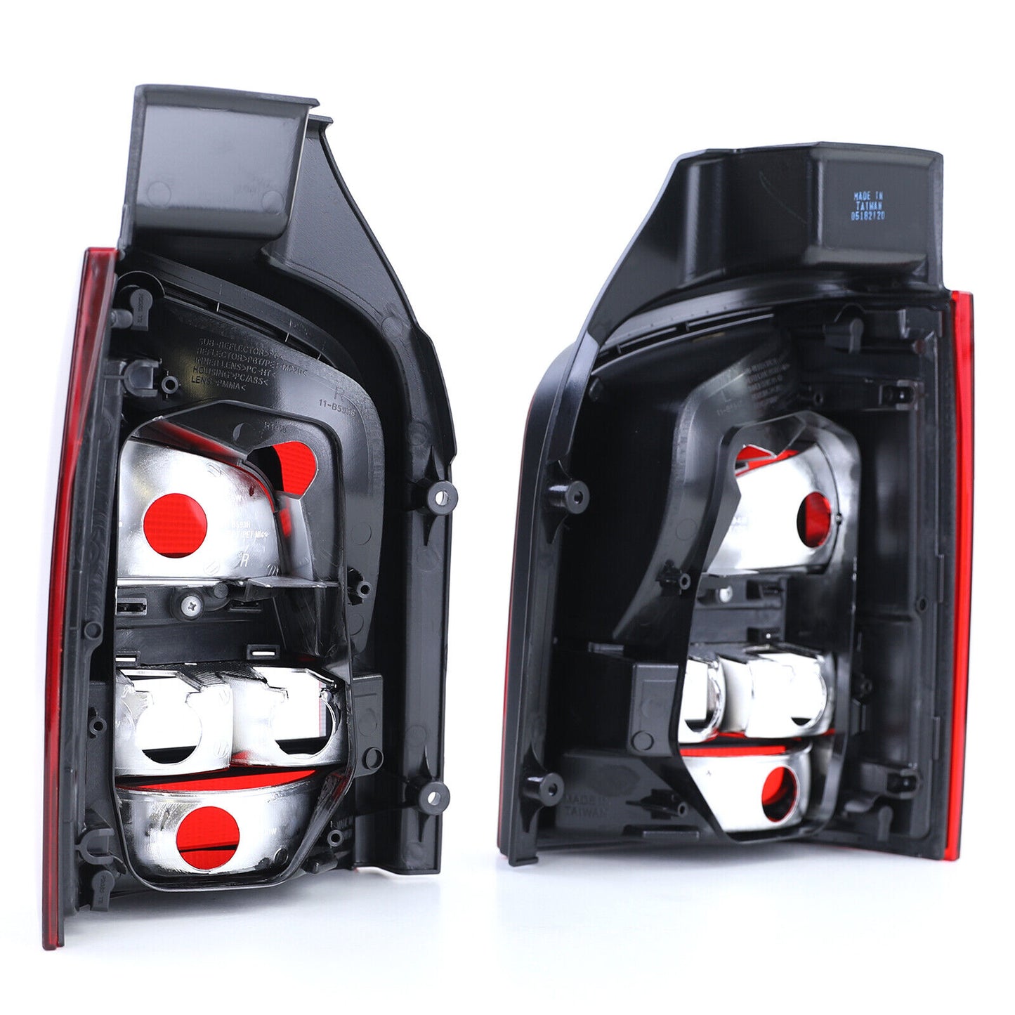 Set luci posteriori rosso fumo per VW T5.2 Facelift Bus Transporter Multivan 09-15