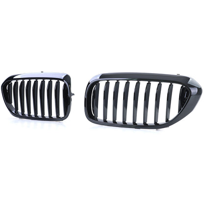 Griglia del radiatore sportiva lucida ad alte prestazioni adatta per BMW 5
