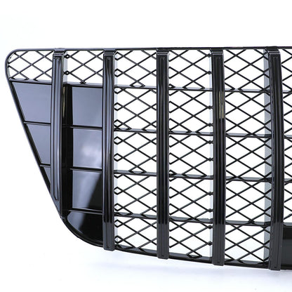 Griglia Terminale Nera Lucida aftermarket compatibile con Mercedes Classe M W164 Mopf 08-11