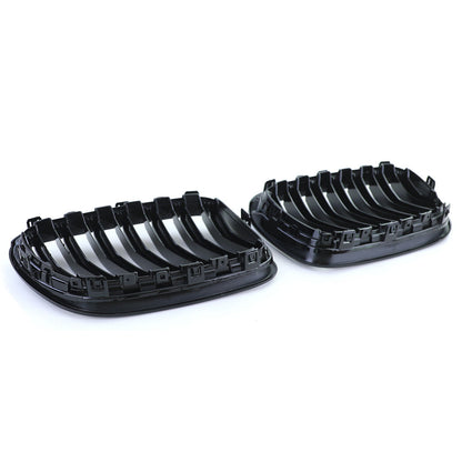 Griglia del radiatore sportiva doppia barra lucida per prestazioni compatibile per BMW X3 F25 10-14