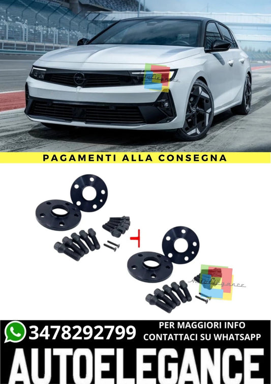 Set 4 distanziali 16 + 20mm adatto per Opel Astra L (O5) dal 2021 5 fori