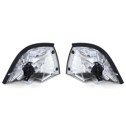 Coppia frecce Nero Fumè aftermarket compatibile con BMW Serie 3 E36 Coupé Cabrio 91-99