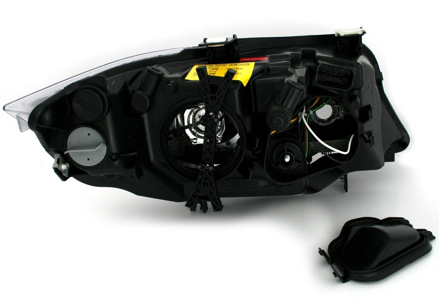 Set Occhi d'Angelo Faro per BMW E90 E91 Anno 05-08 Anello LED Nero Bianco