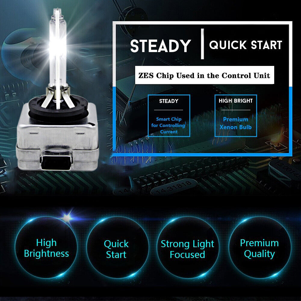 LED low beam bulbs suitable for Chevy Camaro 2014-2018