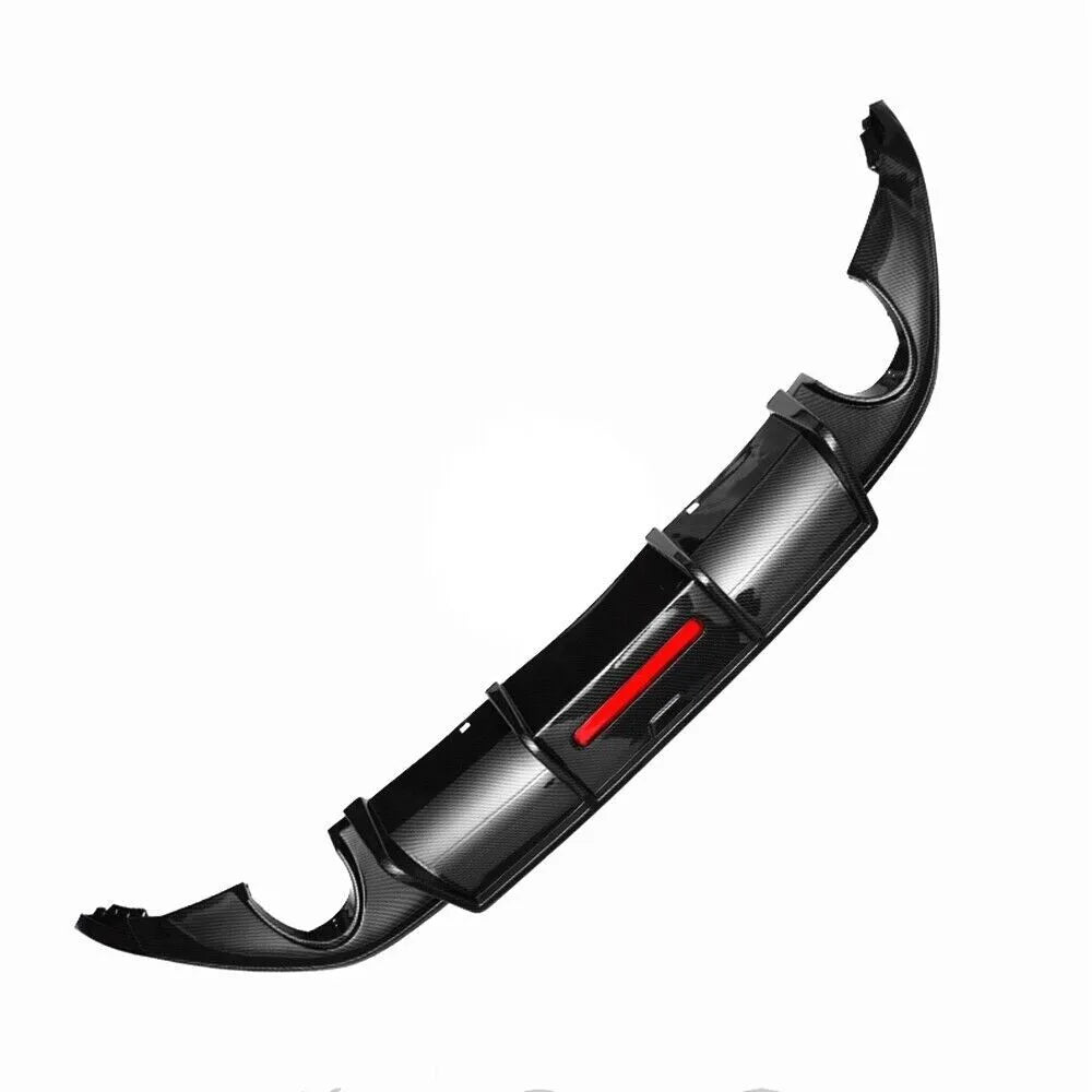⭐Carbon Fiber Diffuser Fit For VW Golf GTD GTI TSI TDI MK7.5⭐