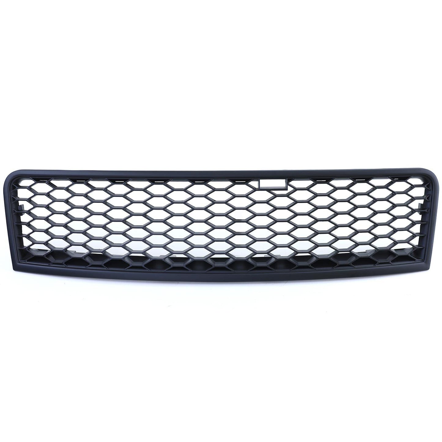 Honeycomb radiator grille without emblem matt black for Audi A6 4B C5 