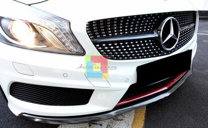 MERCEDES CLASSE A W176 2012+ PARAURTI ANTERIORE COMPLETO E GRIGLIA ANTERIORE DESIGN AMG DIAMANT