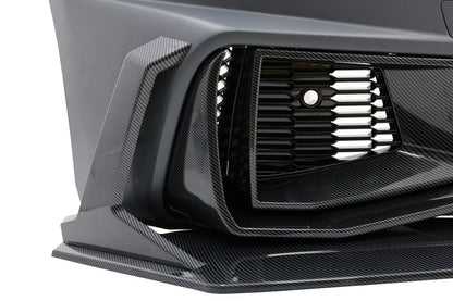 ⭐Paraurti Anteriore Griglia per Audi A6 C8 4K 18-2020 RS6 Design Calandra PDC⭐