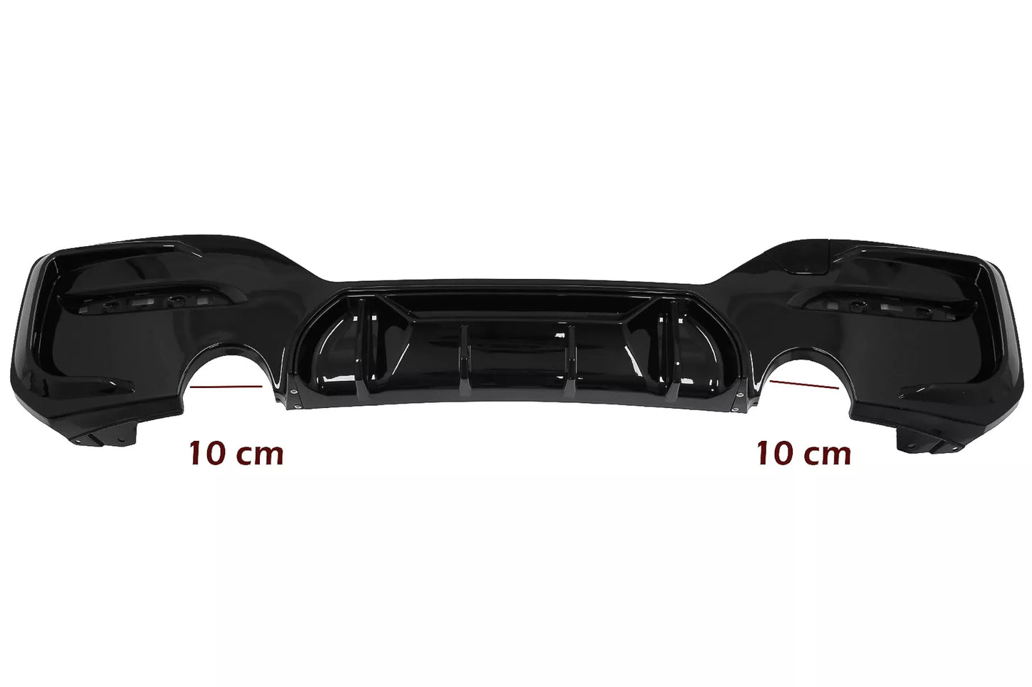 🤩Diffusore d'aria Doppia Uscita Scarico Singolo per BMW 1 F20 F21 LCI 15-19🤩