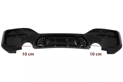 🤩Diffusore d'aria Doppia Uscita Scarico Singolo per BMW 1 F20 F21 LCI 15-19🤩