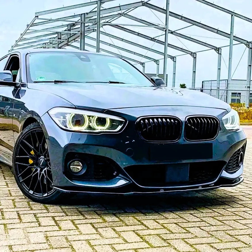 🔥KIT Gloss Black Splitter Suitable For BMW 1 Series F20 F21 M Sport 20🔥