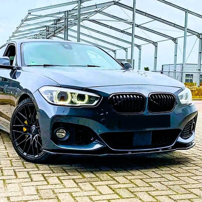 🔥KIT Gloss Black Splitter Suitable For BMW 1 Series F20 F21 M Sport 20🔥