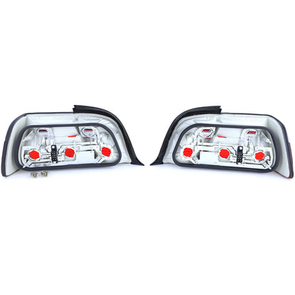 Rear Lights Red White suitable for BMW 3 Series E36 Coupe Cabrio also M3 90-99 
