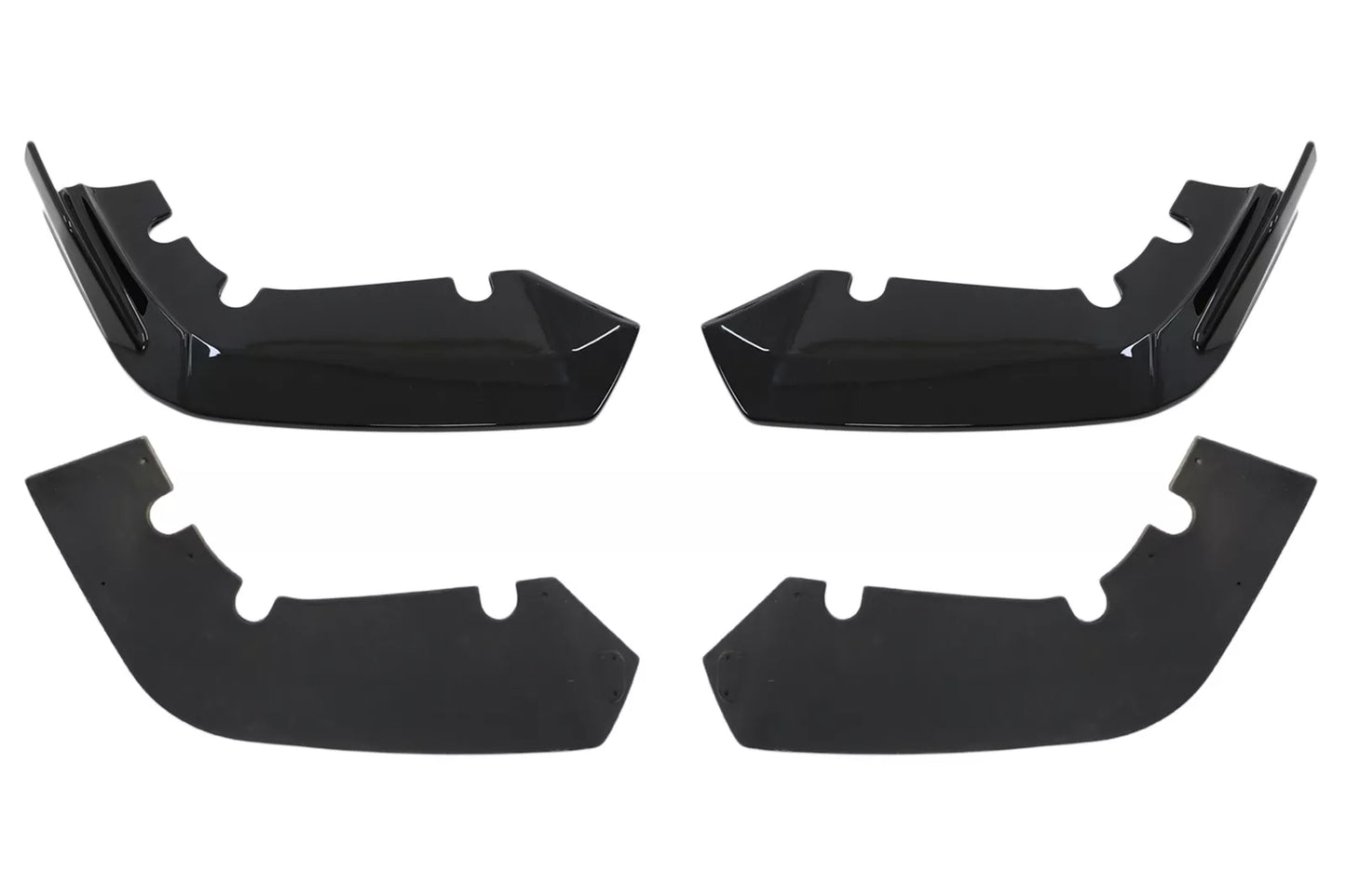 😎Paraurti Aero Kit Labbro Splitter per BMW F95X5M Competition 18+ Nero Lucido😎
