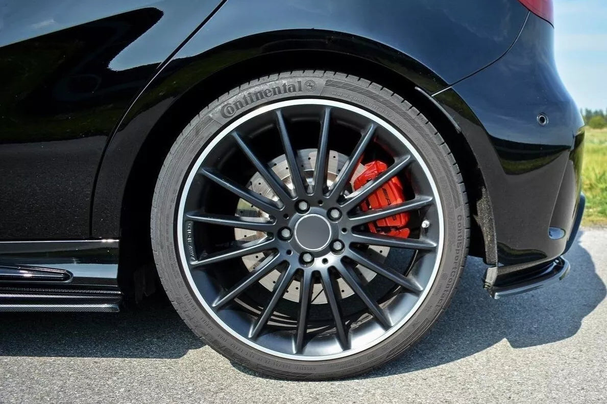 🤩Parachoques Aletas Splitters para Mercedes Clase A W176 Sport Line A45 2012-🤩