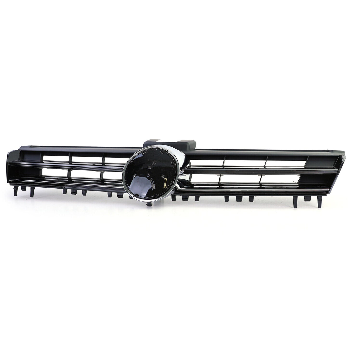Griglia del radiatore sportiva nera lucida con modanatura cromata per VW Golf 7