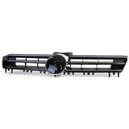 Griglia del radiatore sportiva nera lucida con modanatura cromata per VW Golf 7