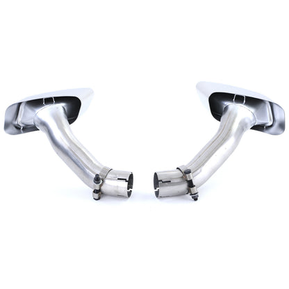 Stainless steel sports exhaust pipe 165x90 mm suitable for BMW X6 E71 