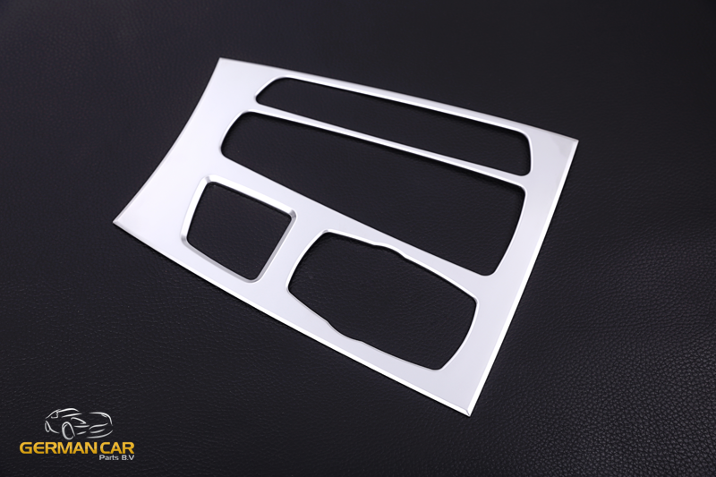 For BMW X5 F15 and X6 F16 center console gear shift panel chrome frame 